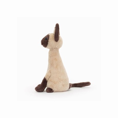 Jellycat Iris Siamese Cat New Zealand | LFQHY5413